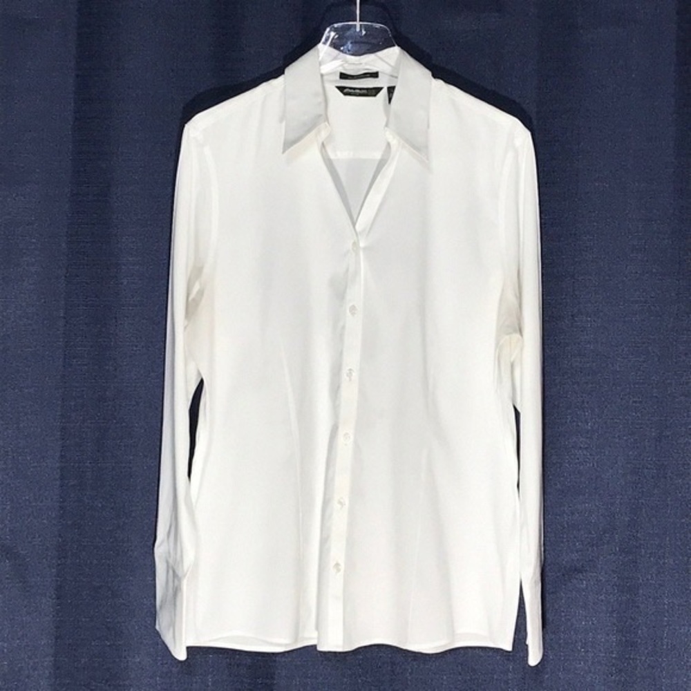 Eddie Bauer Crisp White Dress Shirt